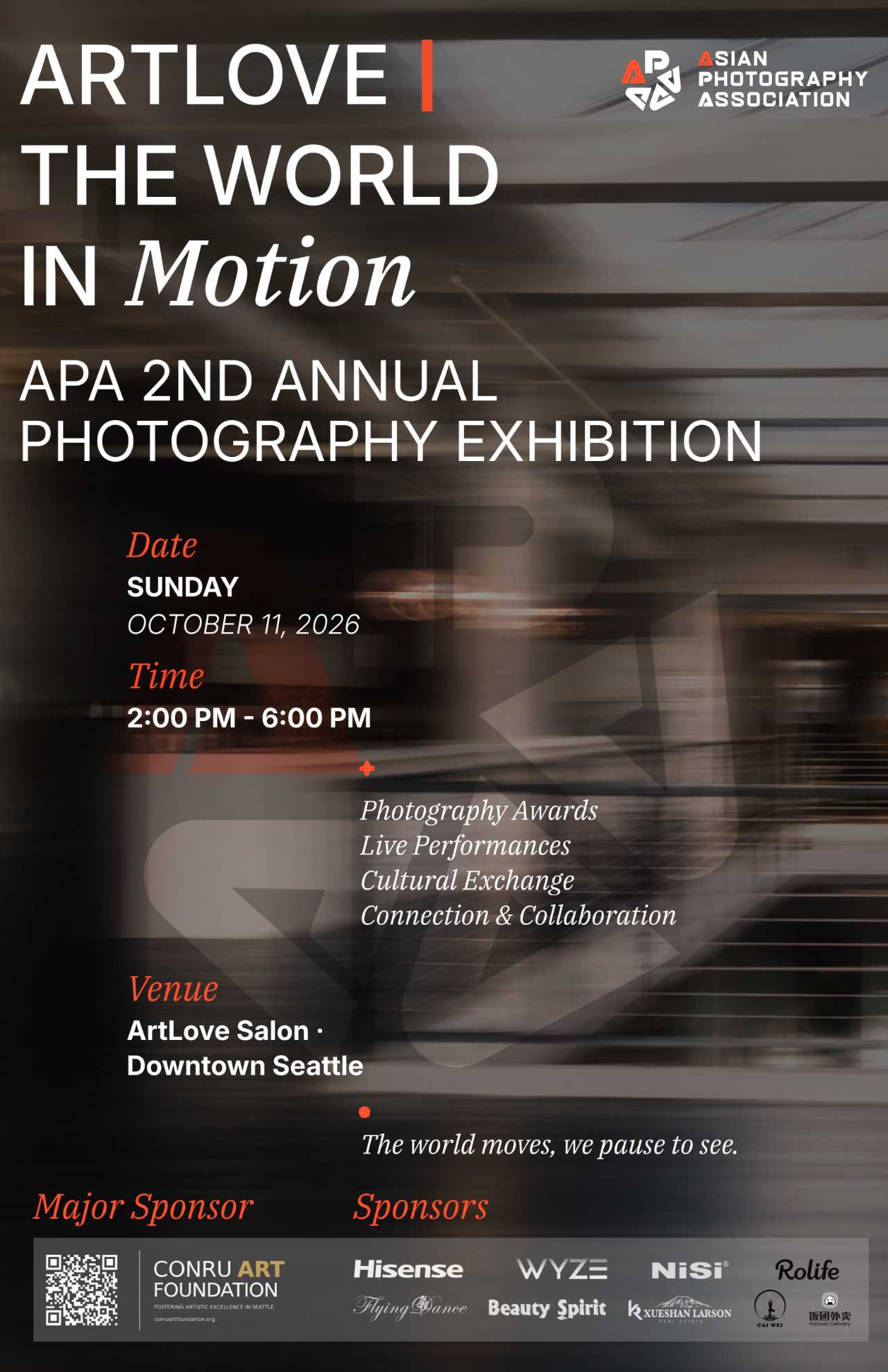 ArtLove | The World in Motion — APA 2nd Annual Photography Exhibition